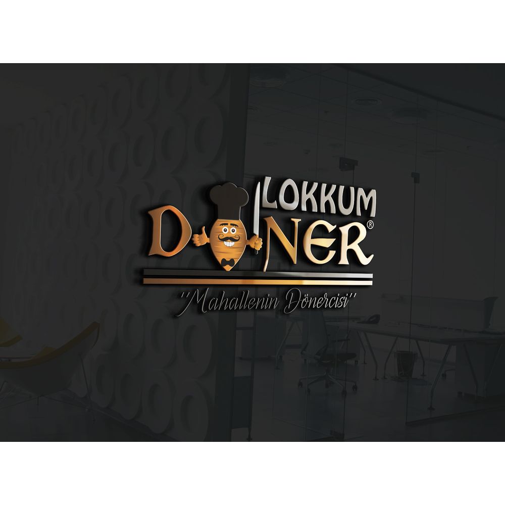 LOKKUM DÖNER LOGO TASARIMI