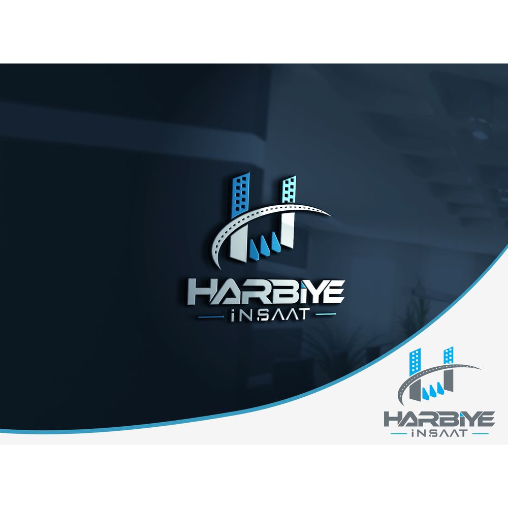 HARBİYE İNŞAAT ÖZGÜN LOGO ÇALIŞMASI