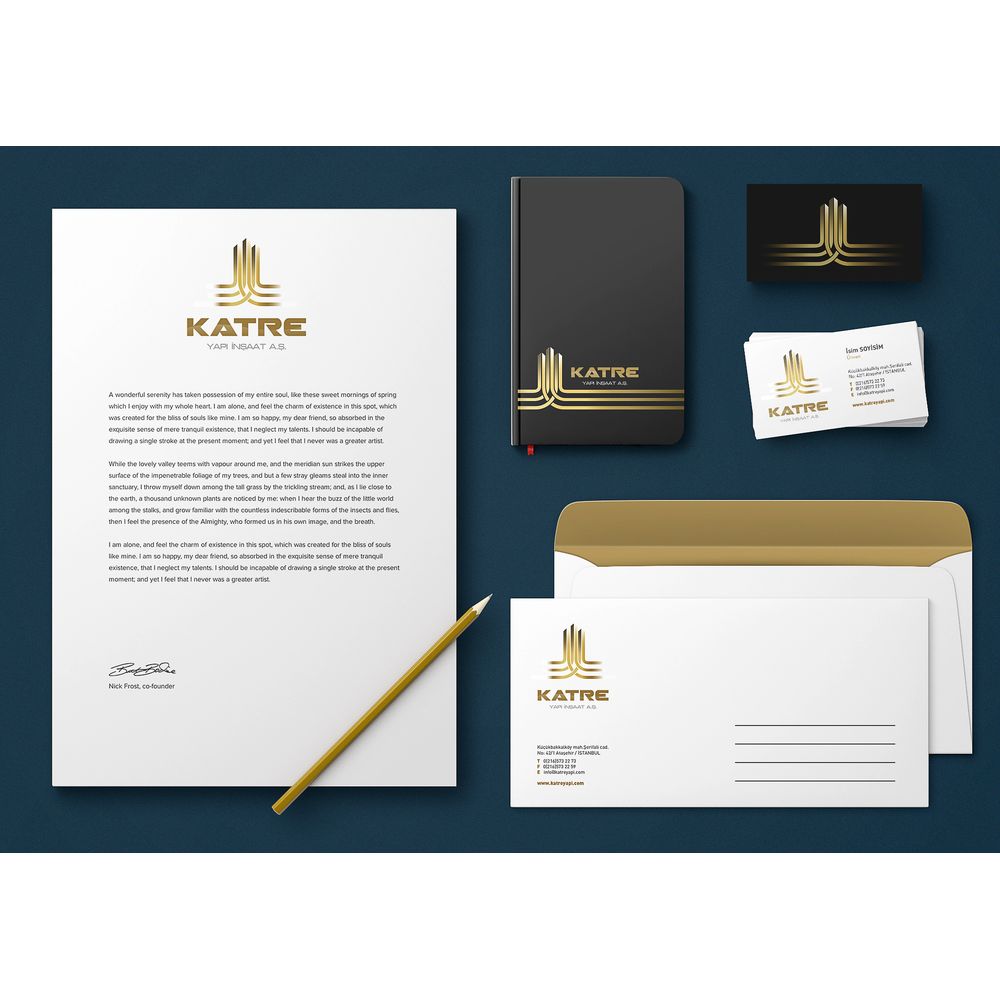 KATRE YAPI İNŞAAT A.Ş  LOGO TASARIMI