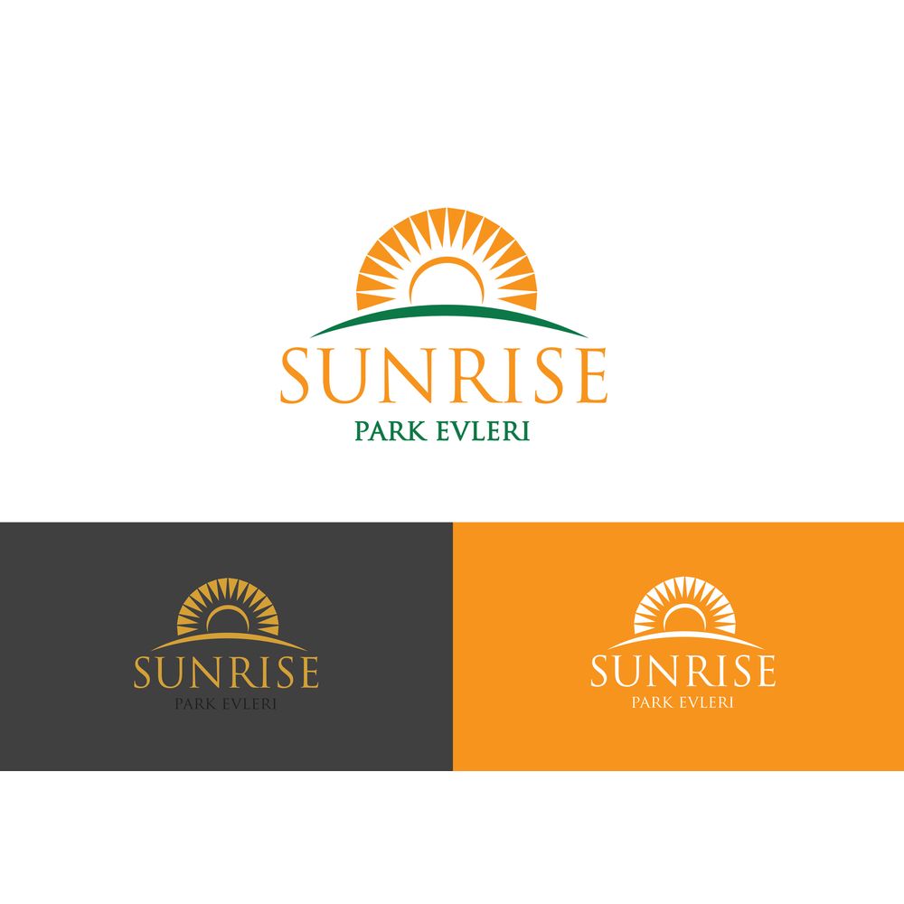 Sunrise Park Evleri Logo tasarımı