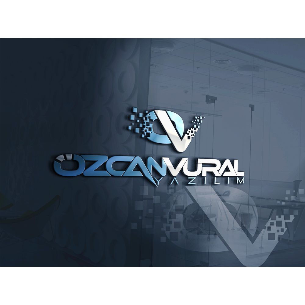 Özcan VURAL YAZILIM Yeni Logo Çalışması