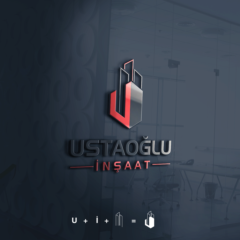 ustaoğlu inşaat firmamımıza logo tasarım