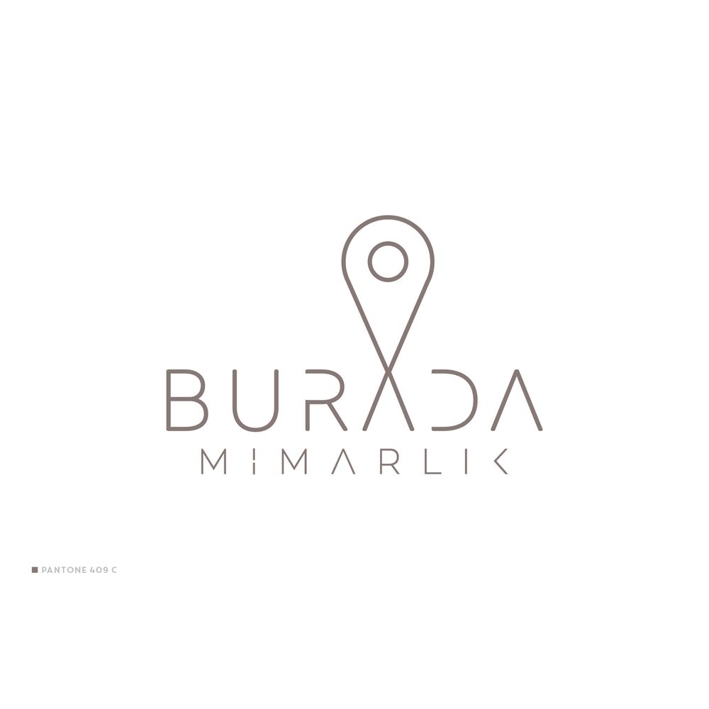 Burada Mimarlık Logo Tasarımı