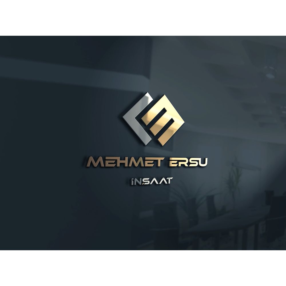 İNŞAAT FİRMASI İÇİN LOGO ÇALIŞMASI
