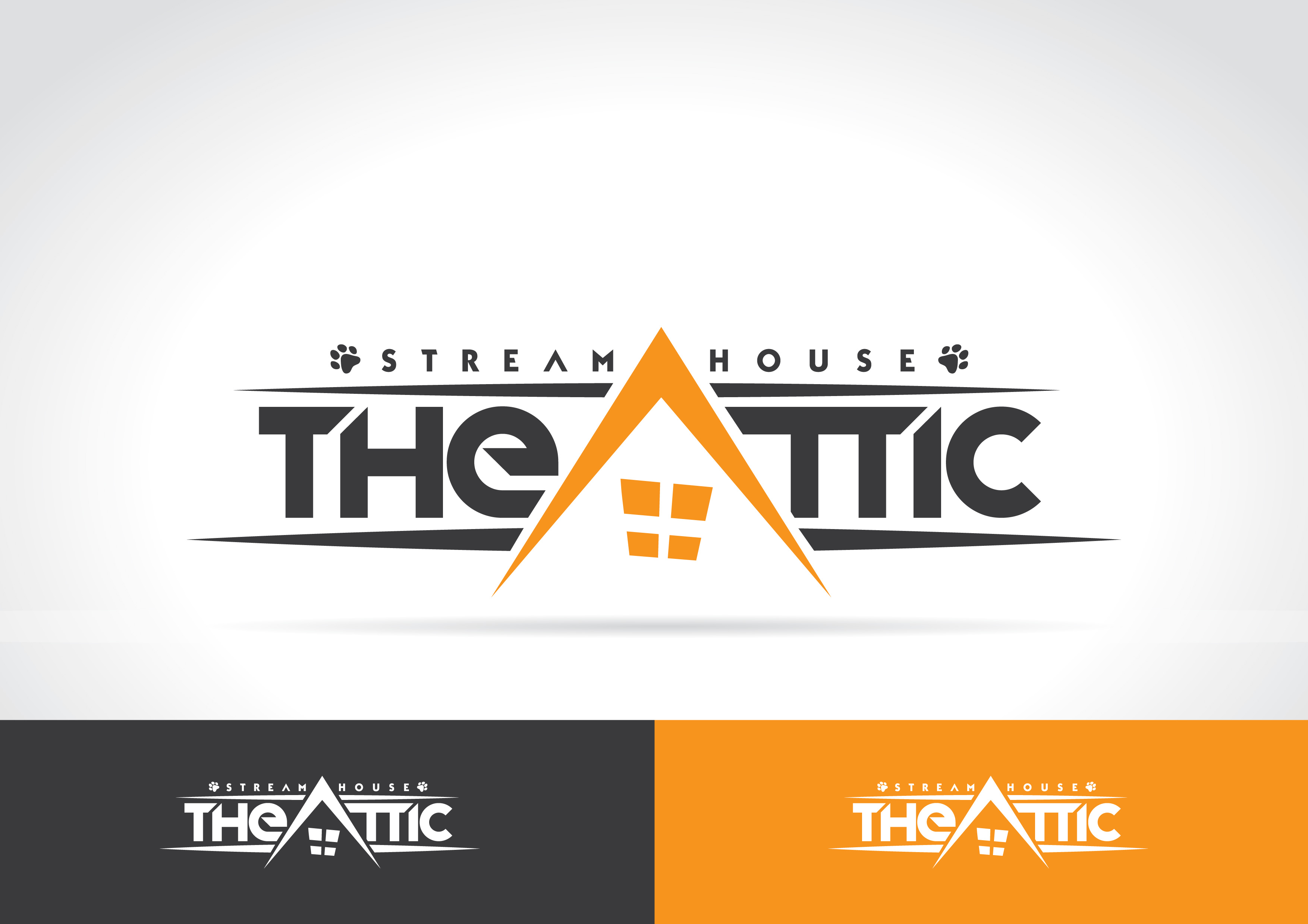 Twitch TV Kanalı/Gamer House İçin Logo