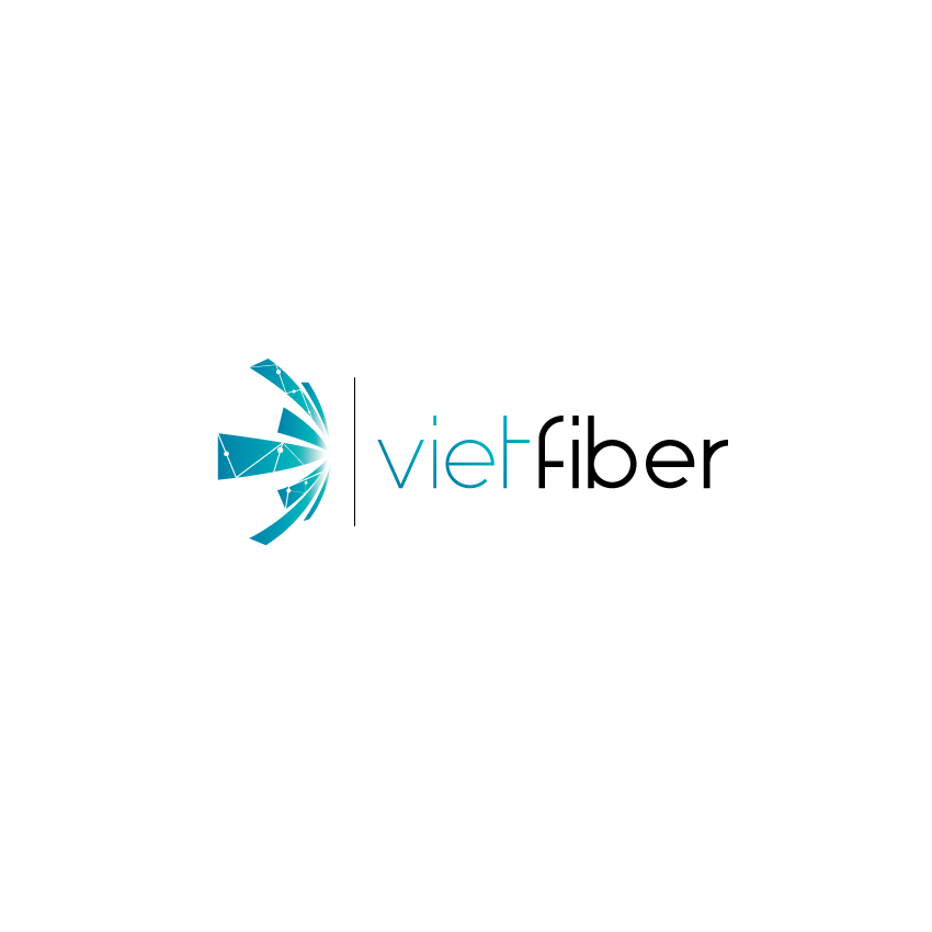 VIETFIBER(fiber optik kablo)logo tasarim